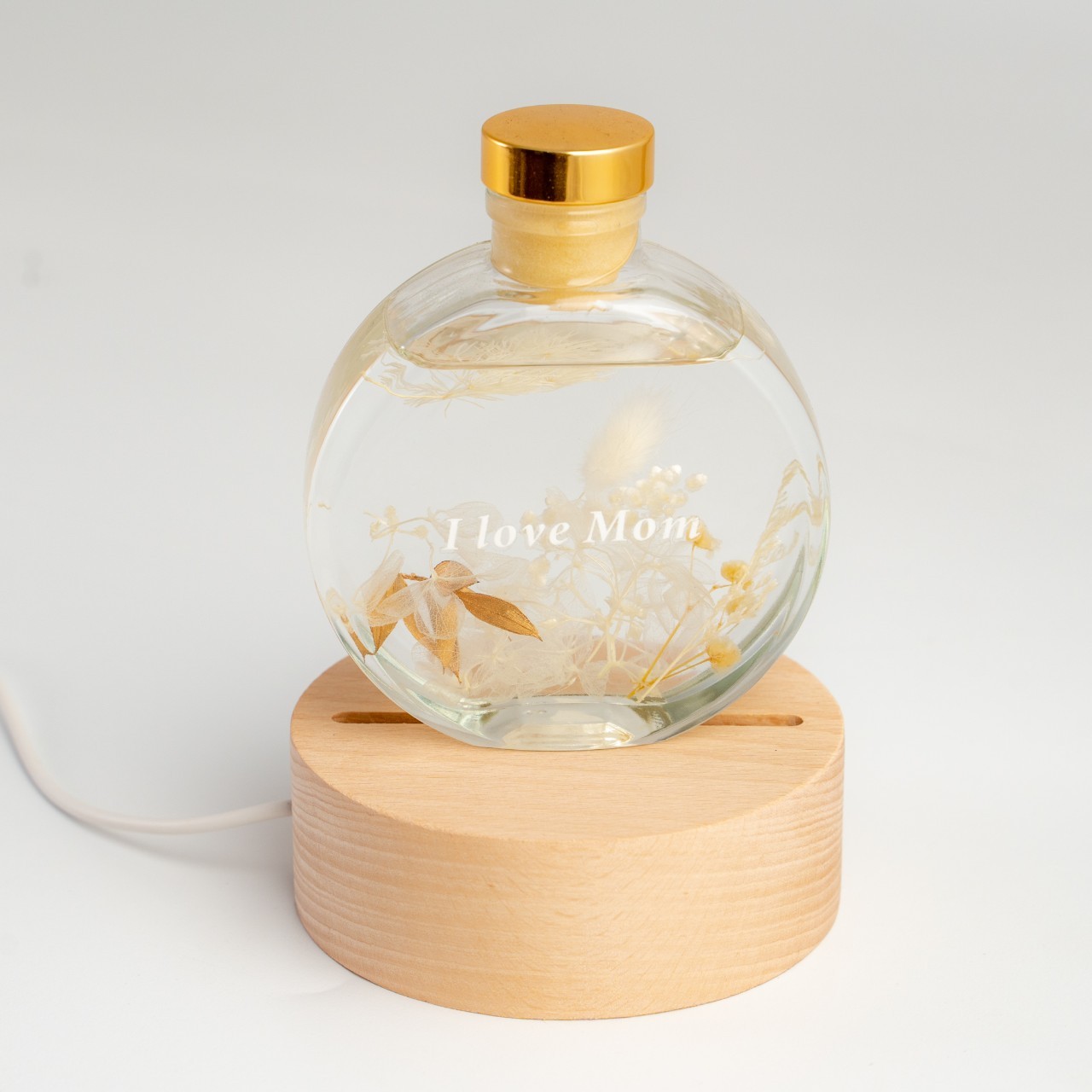 浮游花瓶-純白初雪