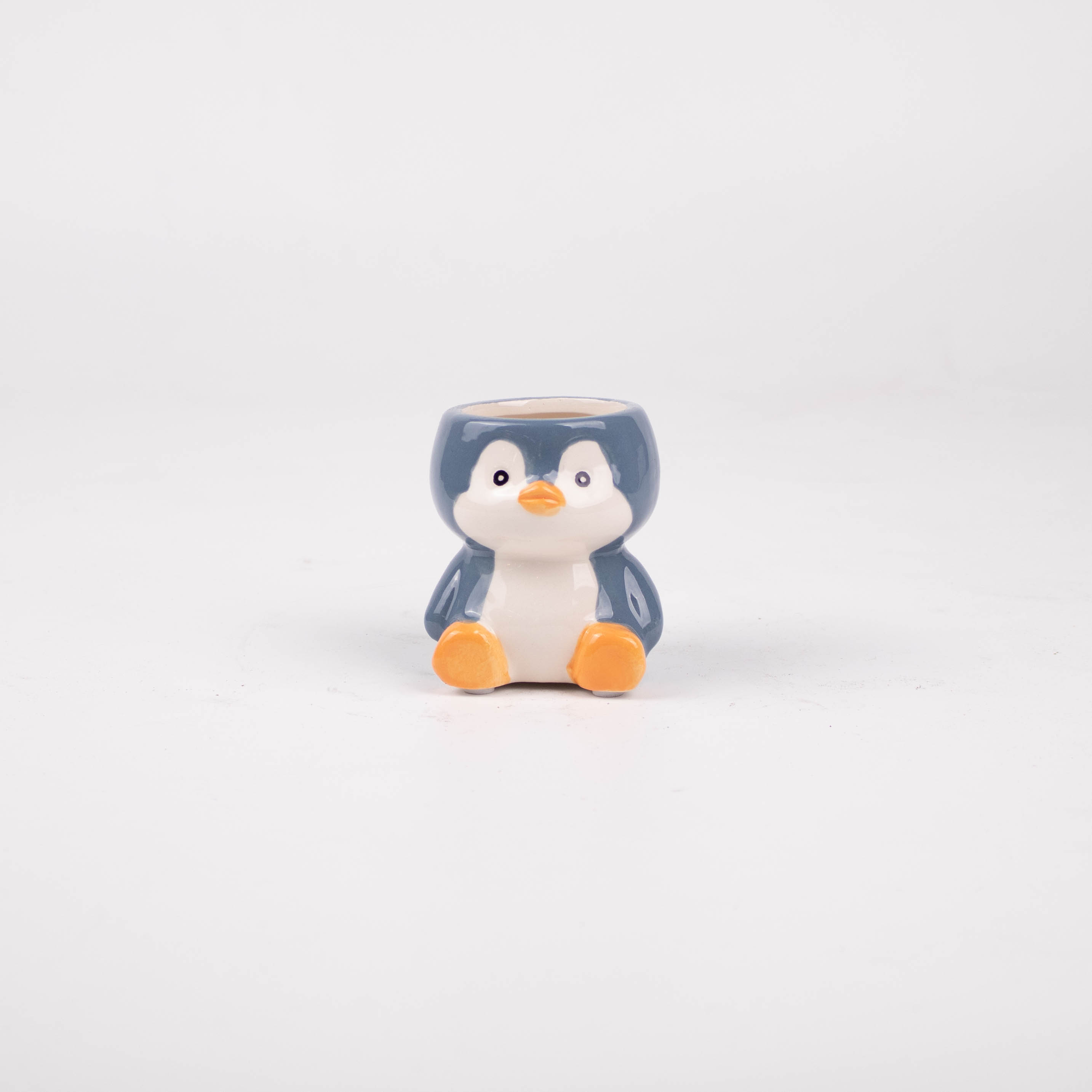 花器-可愛動物造型盆器-企鵝