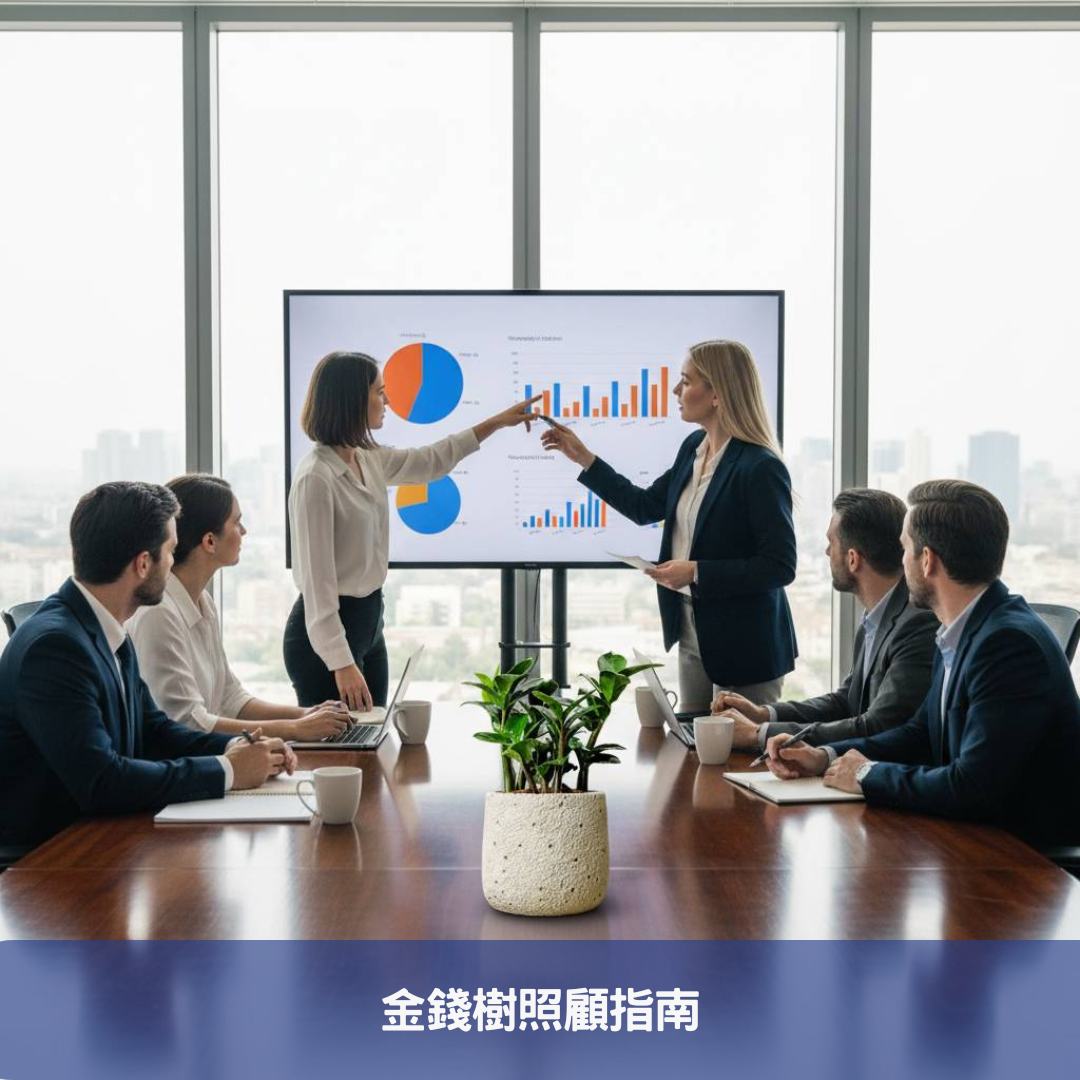 金璽金錢樹-點亮商業空間的招財盆栽首選!