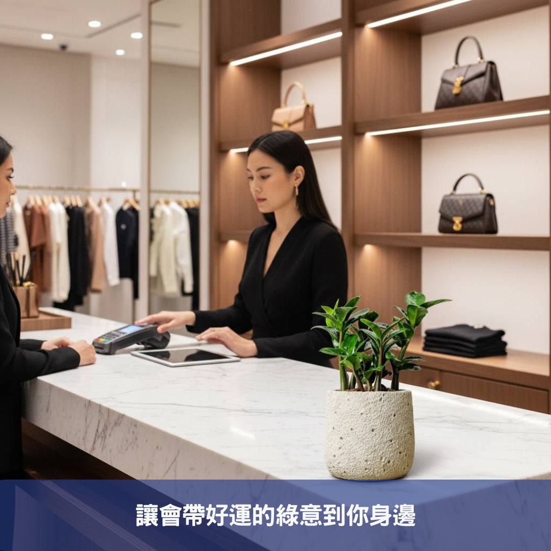 金璽金錢樹-點亮商業空間的招財盆栽首選!