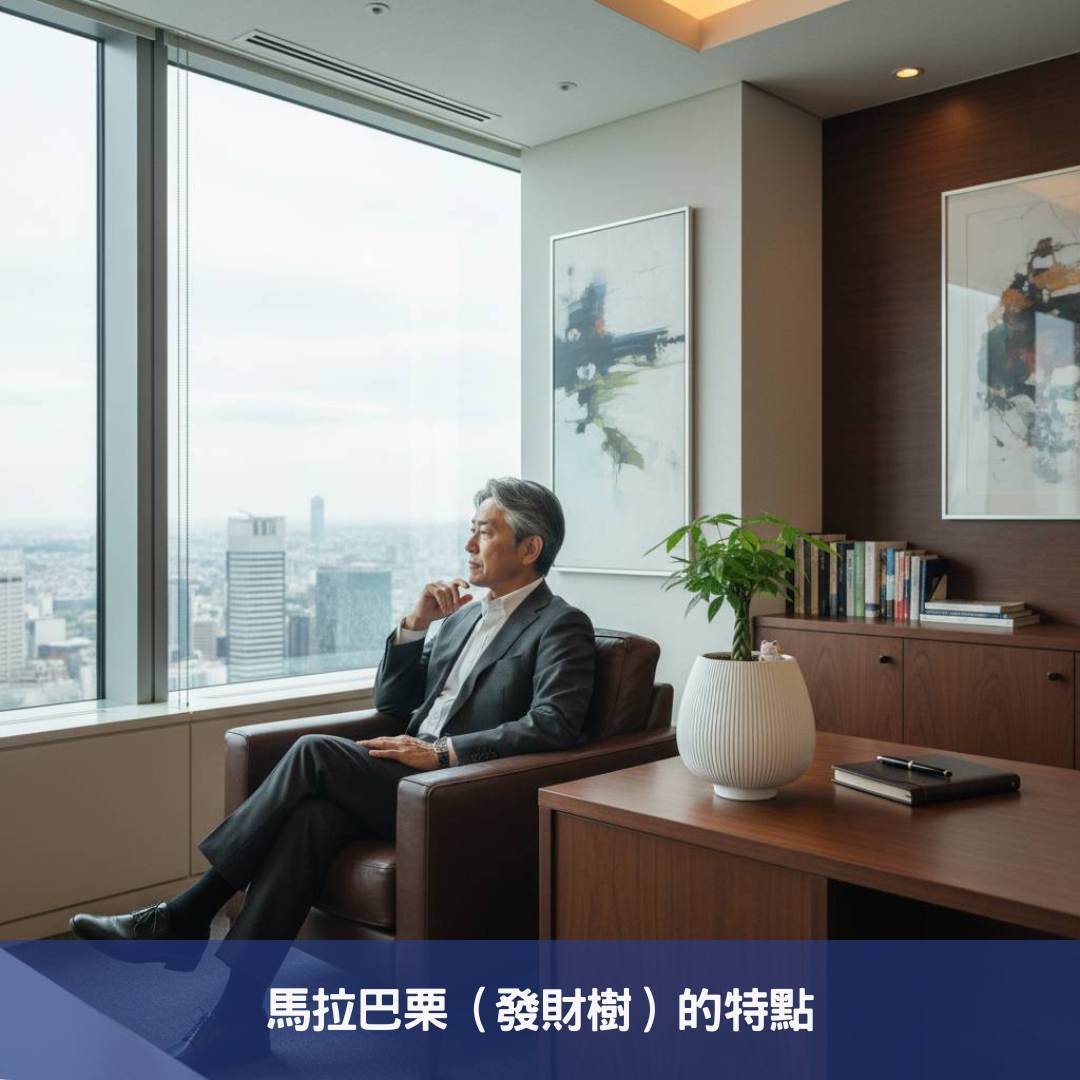 馬拉巴栗-辦公室招財盆栽首選!10大商務空間綠化佈置,開幕送禮推薦